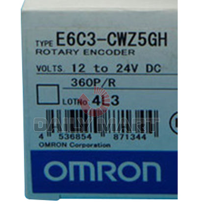 new  Omron E6C3-CWZ5GH 360P/R Incremental Rotary Encoder in Box