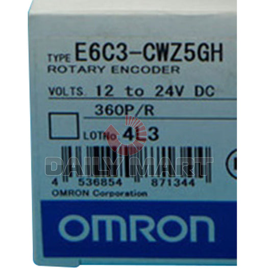 new  Omron E6C3-CWZ5GH 360P/R Incremental Rotary Encoder in Box