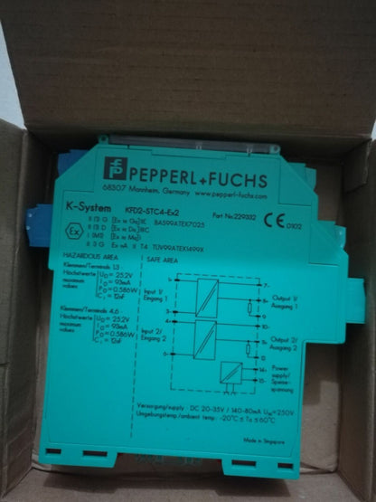 Pepperl+Fuchs Safety Barrier KFD2-STC4-EX2 - PEPPERL+FUCHS