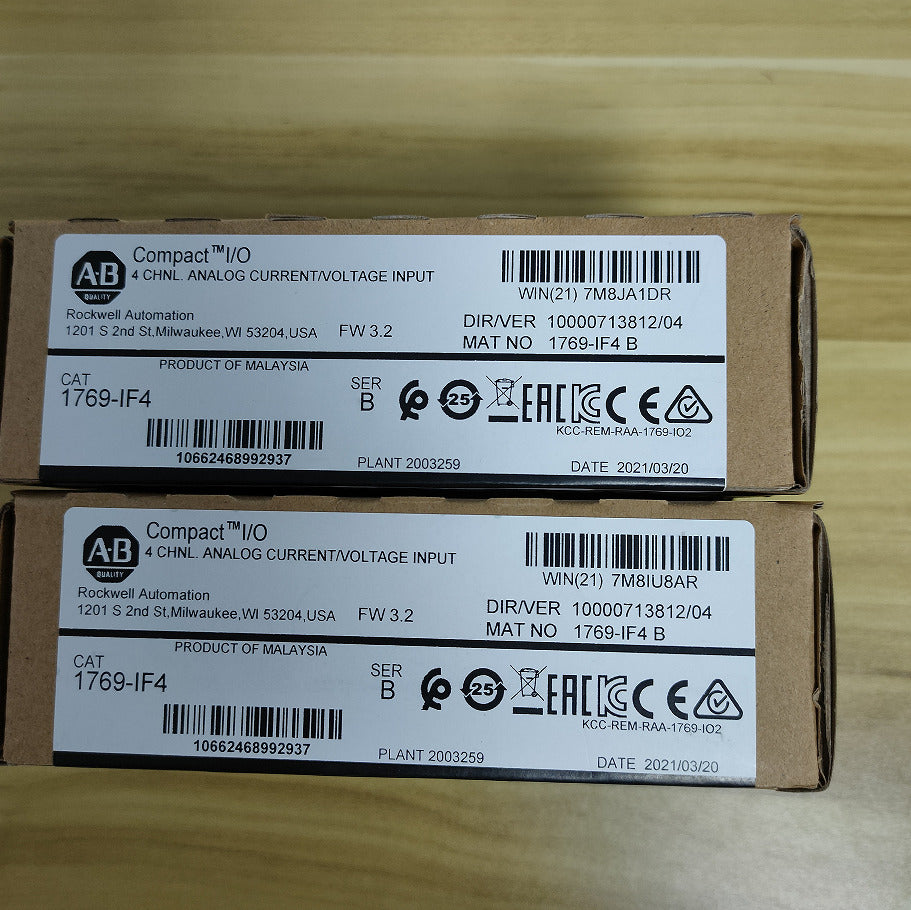 Allen-Bradley AB 1769IF4 4 Channel Analog Input Module - Sealed (2023) - ALLEN-BRADLEY