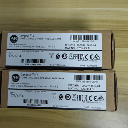 Allen-Bradley AB 1769IF4 4 Channel Analog Input Module - Sealed (2023) - ALLEN-BRADLEY