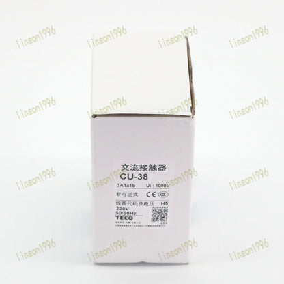 TECO Magnetic Contactor CU-38 220VAC Fast Ship - TECO