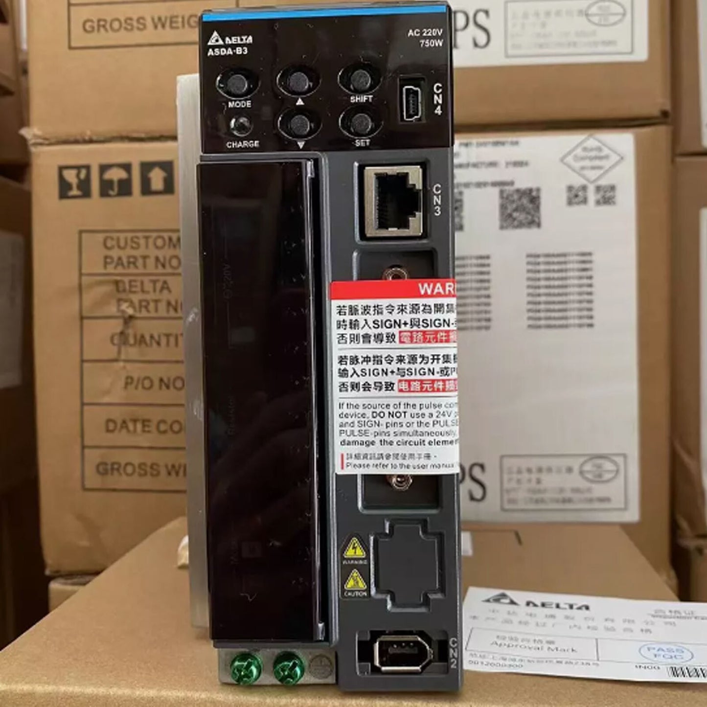 new Delta ASD-B3-0721-L Servo Driver One ping ASDB30721L