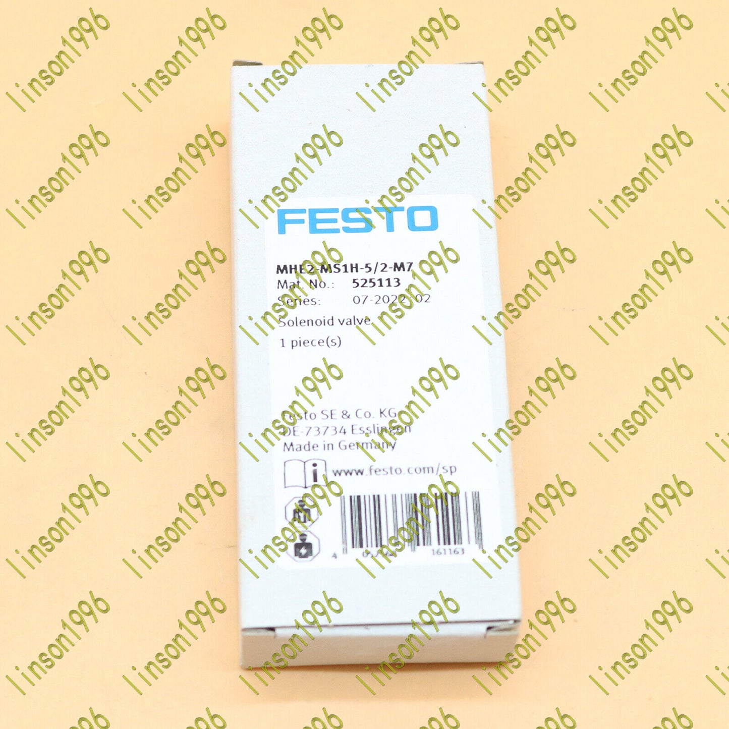 1PC FESTO MHE2-MS1H-5/2-M7 525113 Solenoid Valve - FESTO