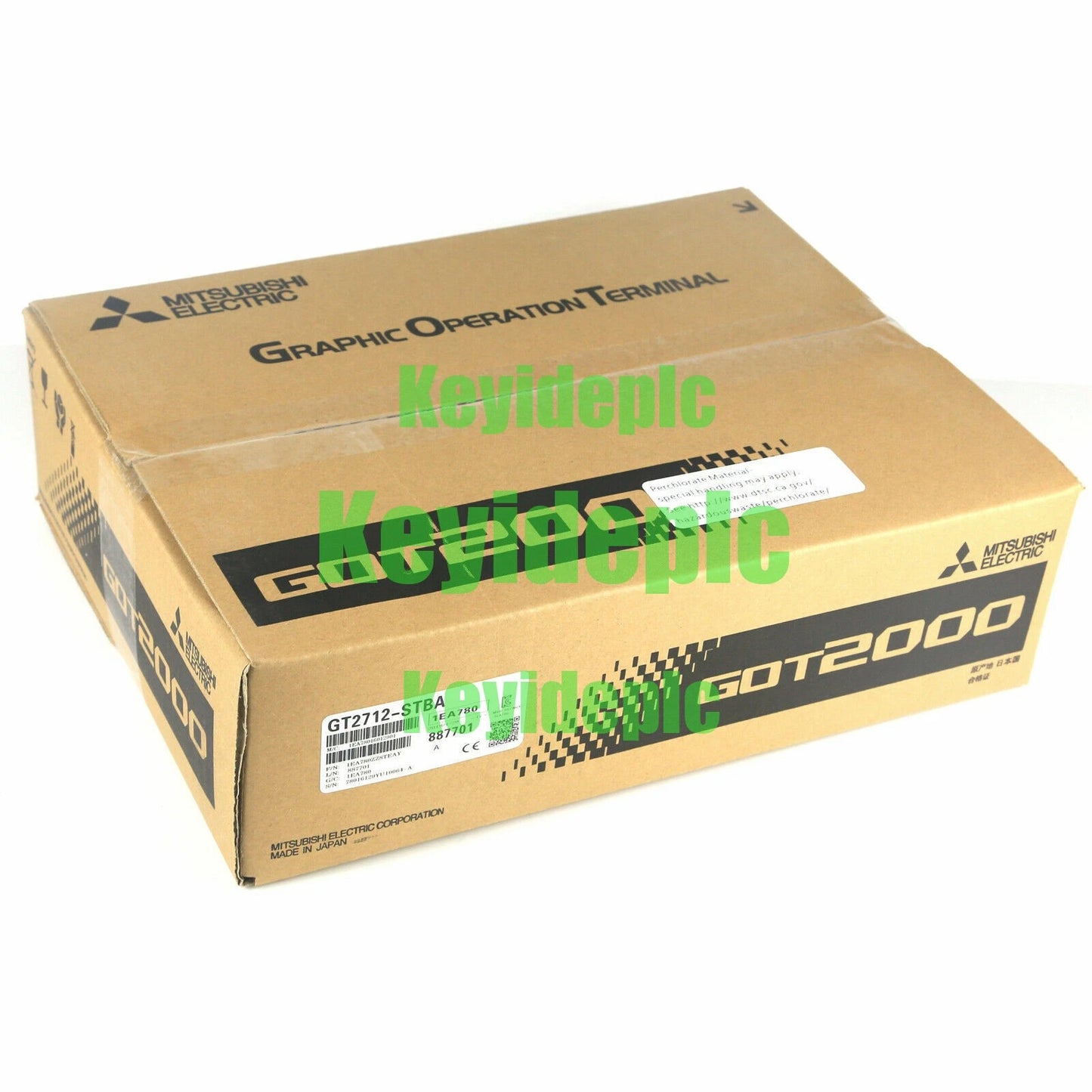 1PC Mitsubishi GT2712-STBA HMI GT2712STBA Touch Screen In Box #ke