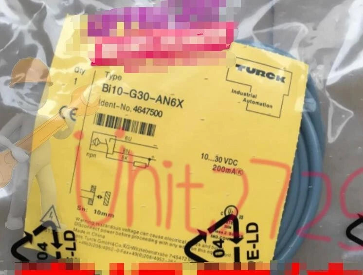 Turck Bi10-G30-AN6X Proximity Sensor 10-30VDC free shipping