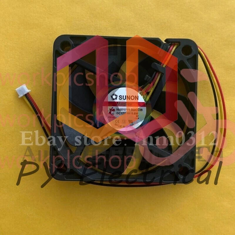 SUNON HA60151V4-000C-C99 12V 0.6W 6015 6cm super silent cooling fan