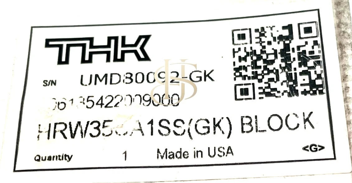 1PCS THK HRW35CA1SS RAIL GUIDE BLOCK UMD80092-GK#I
