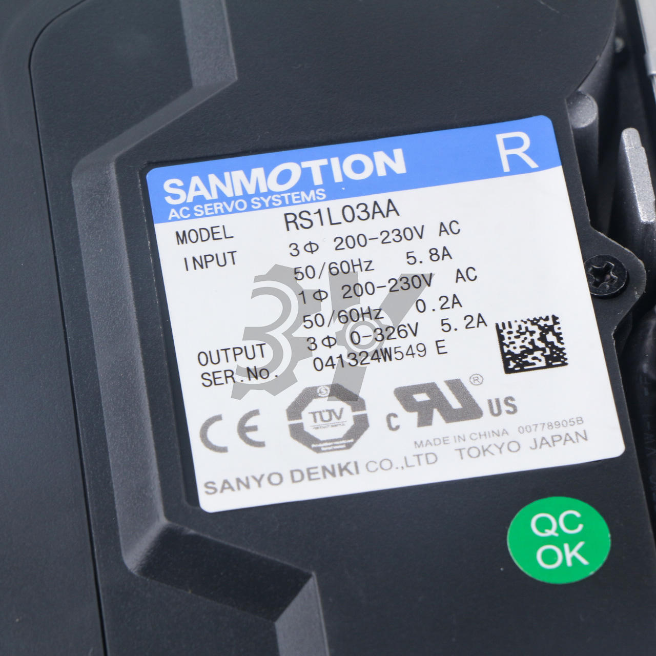new ONE SANYO DENKI Servo Driver RS1L03AA - SANYO DENKI