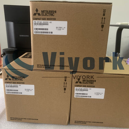 new Mitsubishi FR-D740-022SC-EC FREQUENCY INVERTER DRIVE 0.75KW 1HP 2.2AMP - MITSUBISHI HEAVY INDUSTRIES