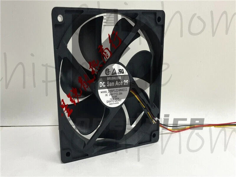 1PCS Sanyo 109P1224M4011 DC 24V 0.09A 12 cm server cooling fan