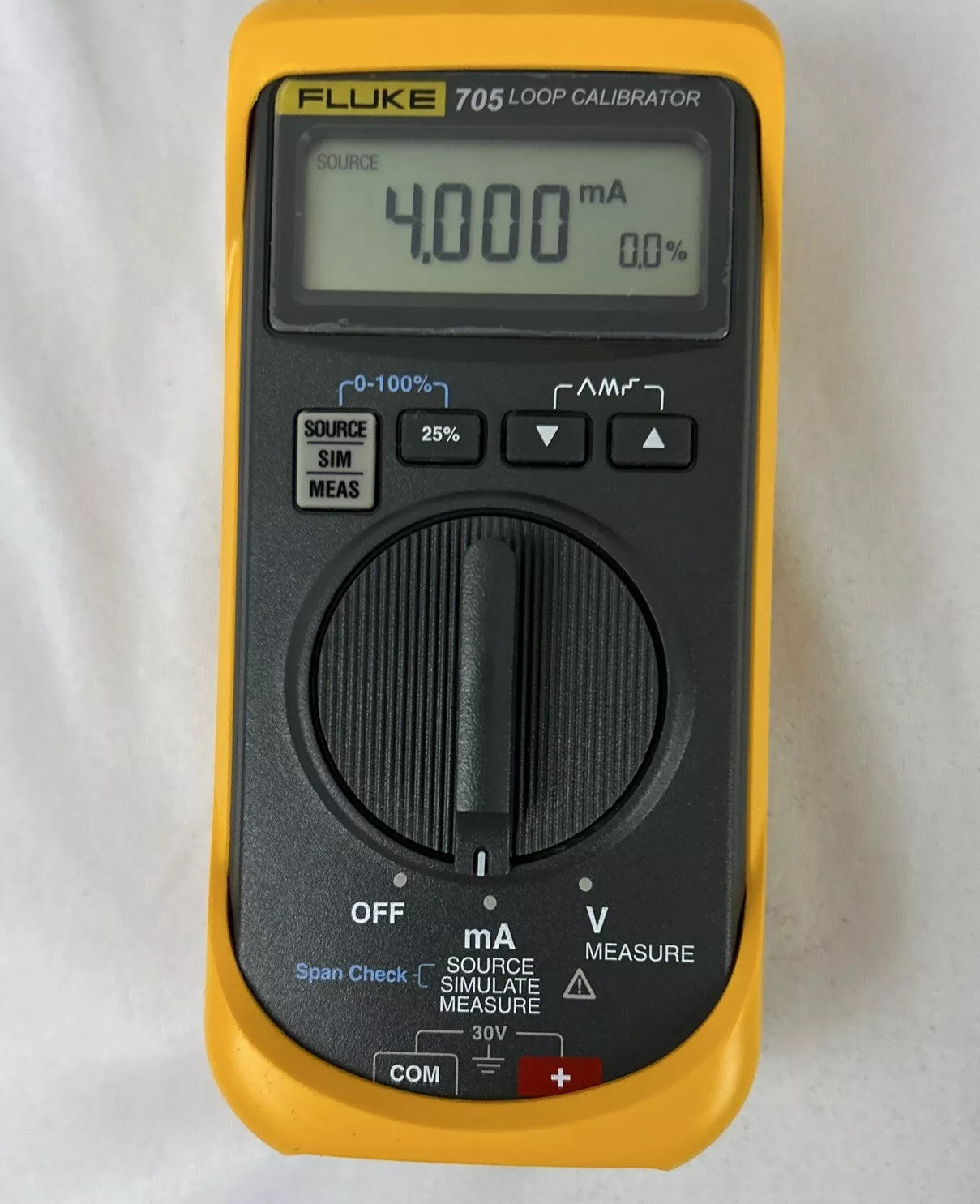 Fluke 705 Loop Calibrator - Source, Simulate & Measure - FLUKE