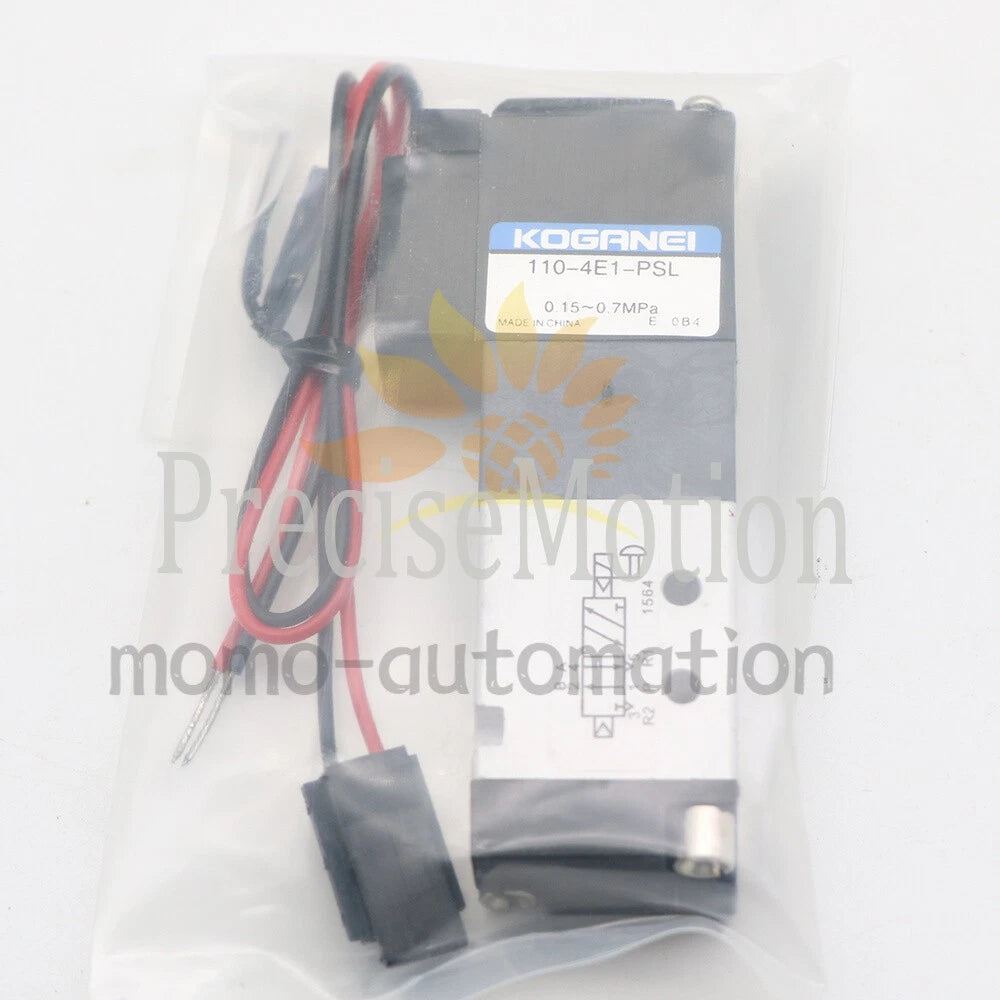 Koganei 110-4E1-PSL 24V solenoid valve 1PCS