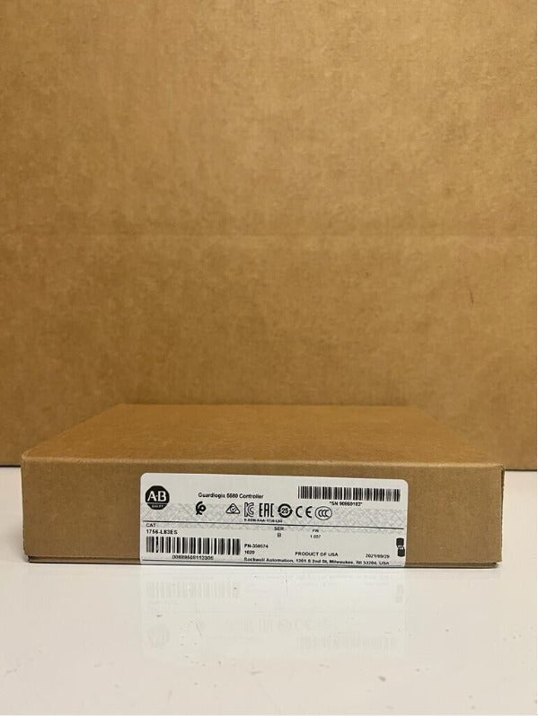 Allen Bradley 1756-L83ES Guardlogix 5580 Controller Ser B FW 1.057 - ALLEN BRADLEY