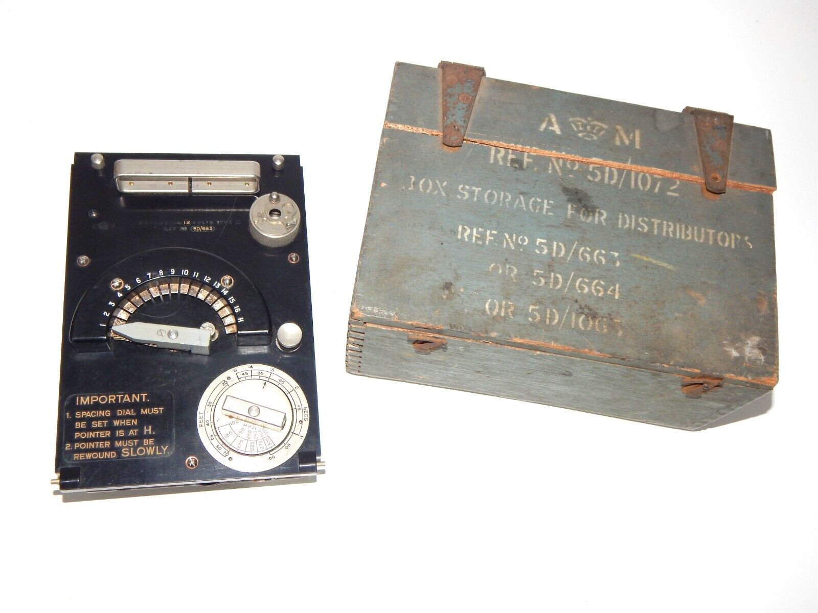 12V TYPE VI 5D/663 WWII Plane Bomber Distributor - KOEED