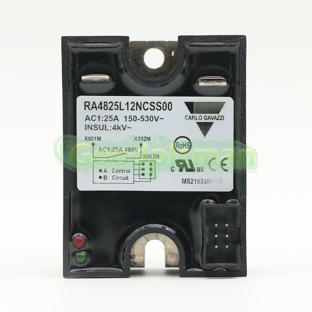 CARLO GAVAZZI solid state relay RA4825L12NCSS00 1PCS *