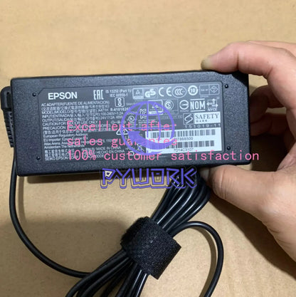 1PCS AC/DC power adapter 24V 2A For Epson DS-510 DS-760/770 DS-870 A471H A472E