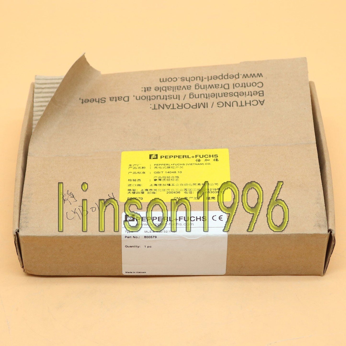 1PC Pepperl+Fuchs Photoelectric Switch ML5-8-400/32/115 Fast Ship - PEPPERL+FUCHS