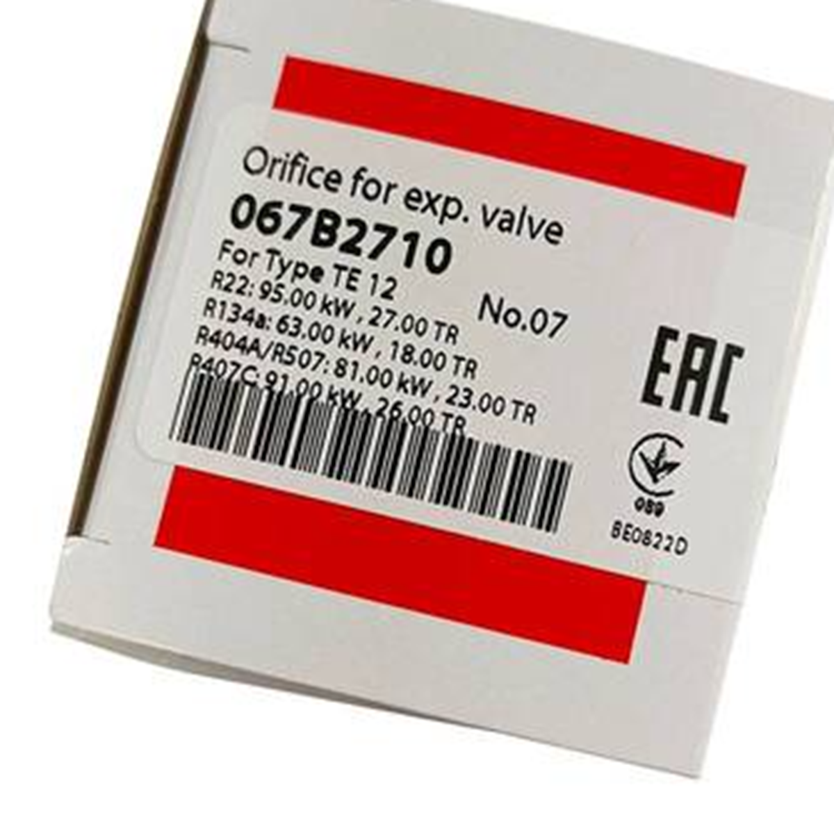 DANFOSS New Expansion Valve with Model 067B2710 - DANFOSS