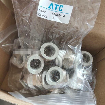 5pcs/1Bag AirTAC APC16-06 APC1606 Fittings Free Shipping