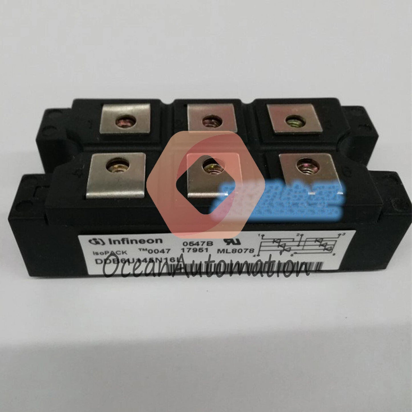 1PC INFINEON DDB6U145N16L IGBT MODULE