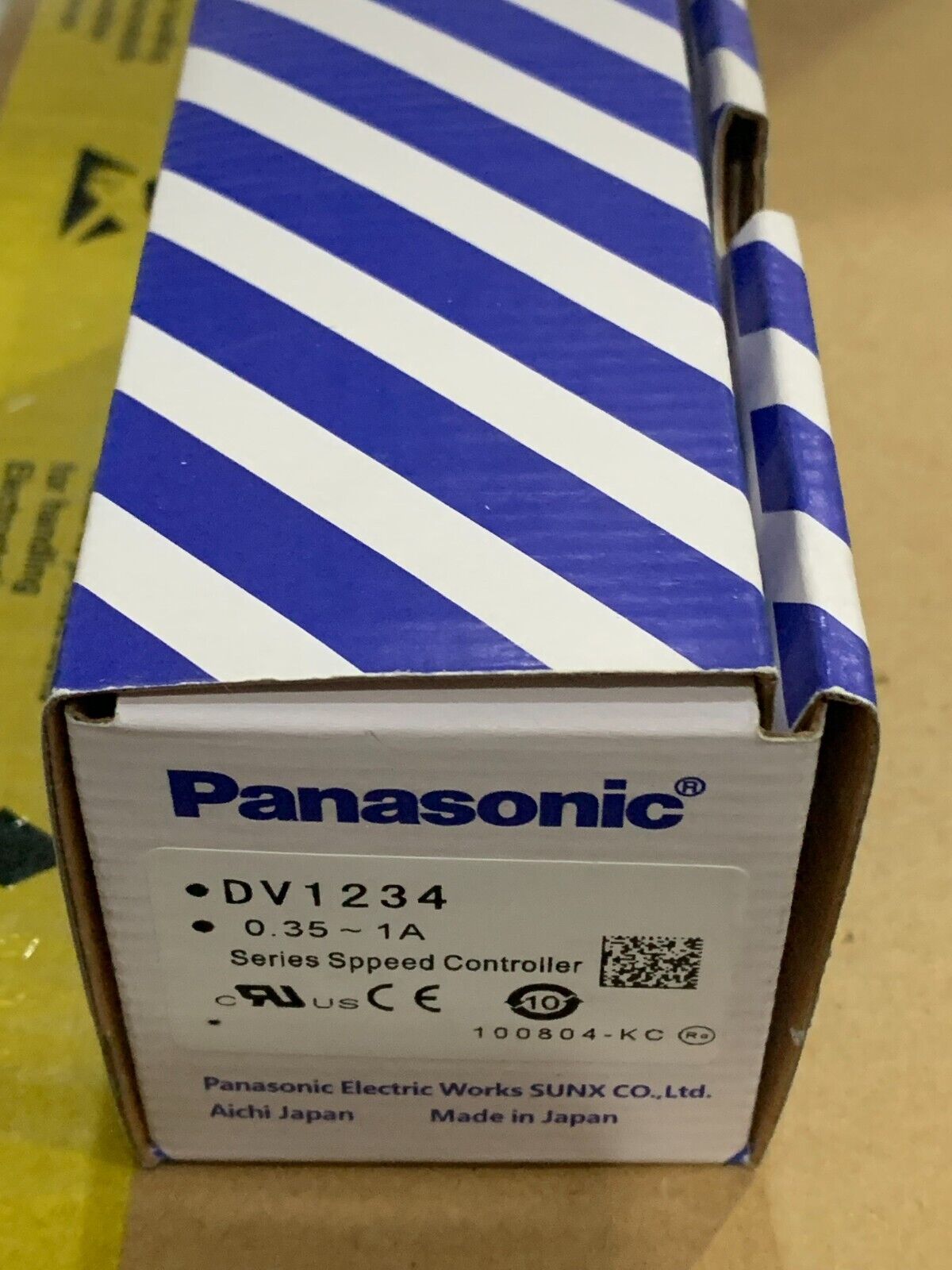 PANASONIC DV1234 Quality Assurance Model - PANASONIC