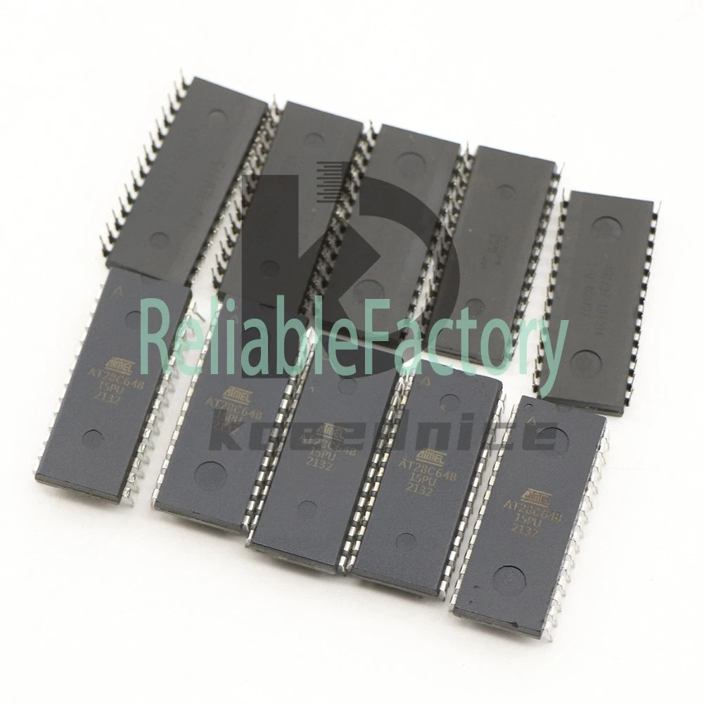 5PCS IC AT28C64 AT28C64B AT28C64B-15PU DIP-28 ATMEL chip