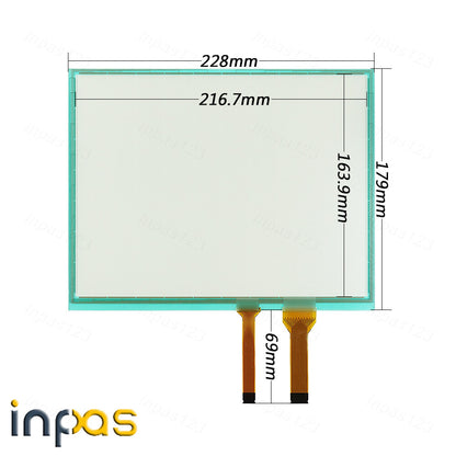 1PC for GT2710-VTWA Mitsubishi 10.4inch Touch screen glass panel