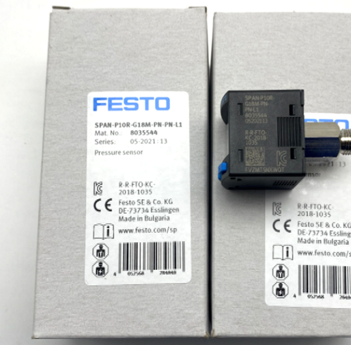 FESTO SPAN-P10R-G18M--PN-PN-L1 8035544 Pressure Switch FESTO