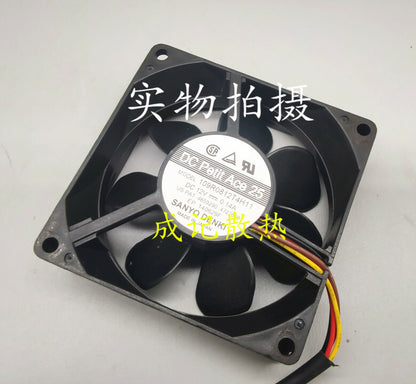 1pcs Sanyo 109R0812T4H11 8025 DC12V 4-wire silent cooling fan