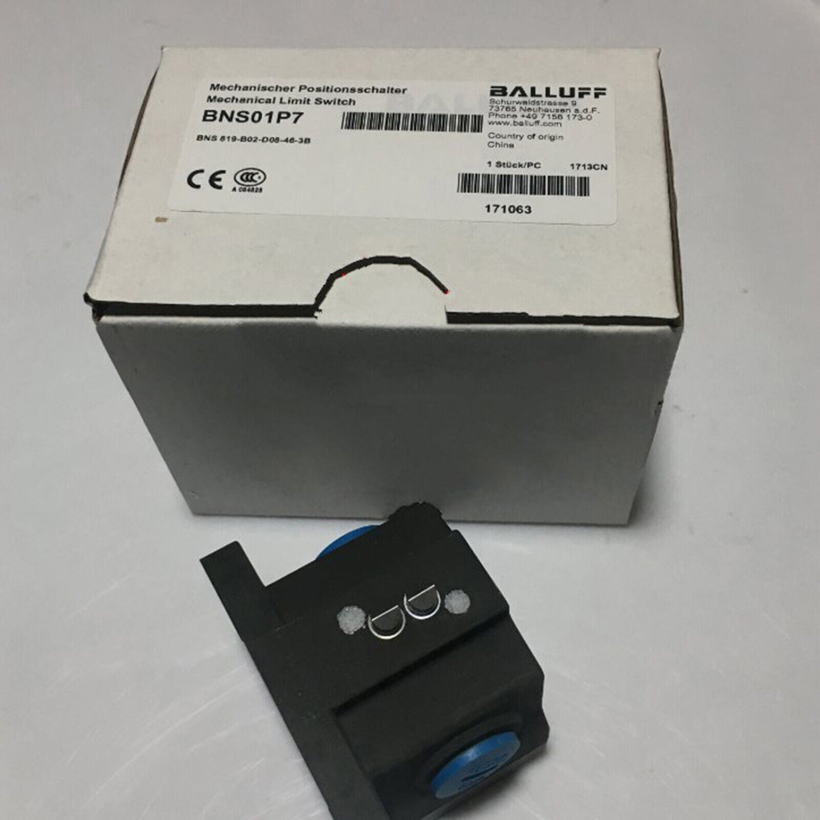 1 PC BALLUFF BNS 819-B02-D08-46-3B Limit Switch - BALLUFF