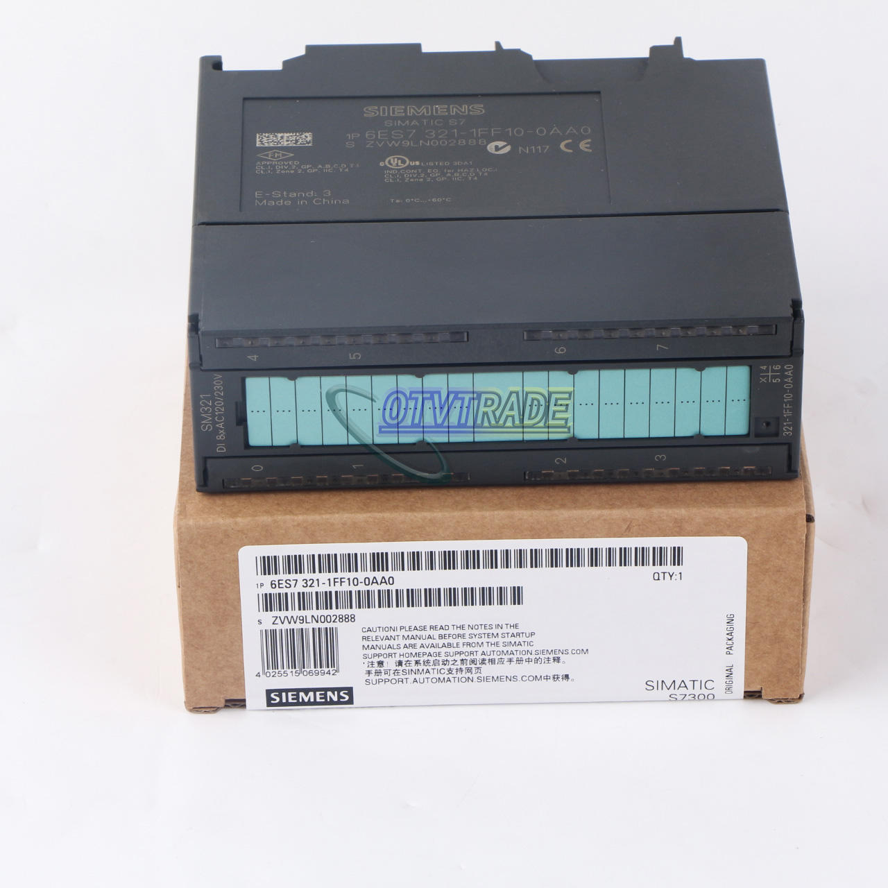 new 1PCS  Siemens 6ES7 321-1FF10-0AA0 Digital Module 6ES7321-1FF10-0AA0