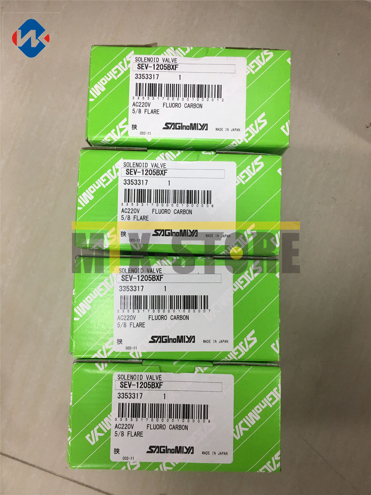 new 1PC SEV1205BXF SAGINOMIYA Solenoid Valve SEV-1205BXF 220V - SAGINOMIYA