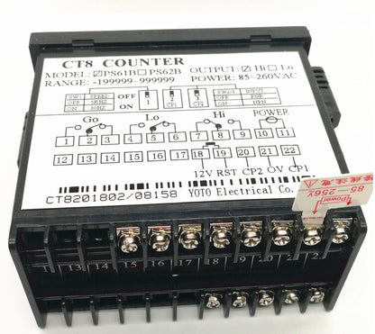 1PCS  YOTO CT8-PS61B PS61B CT8 COUNTER IN BOX 85-260VAC