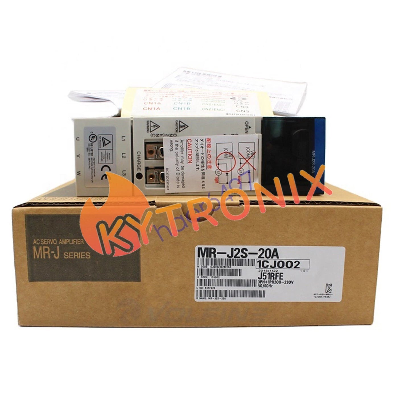 MITSUBISHI MR-J2S-20A AC Servo Drive