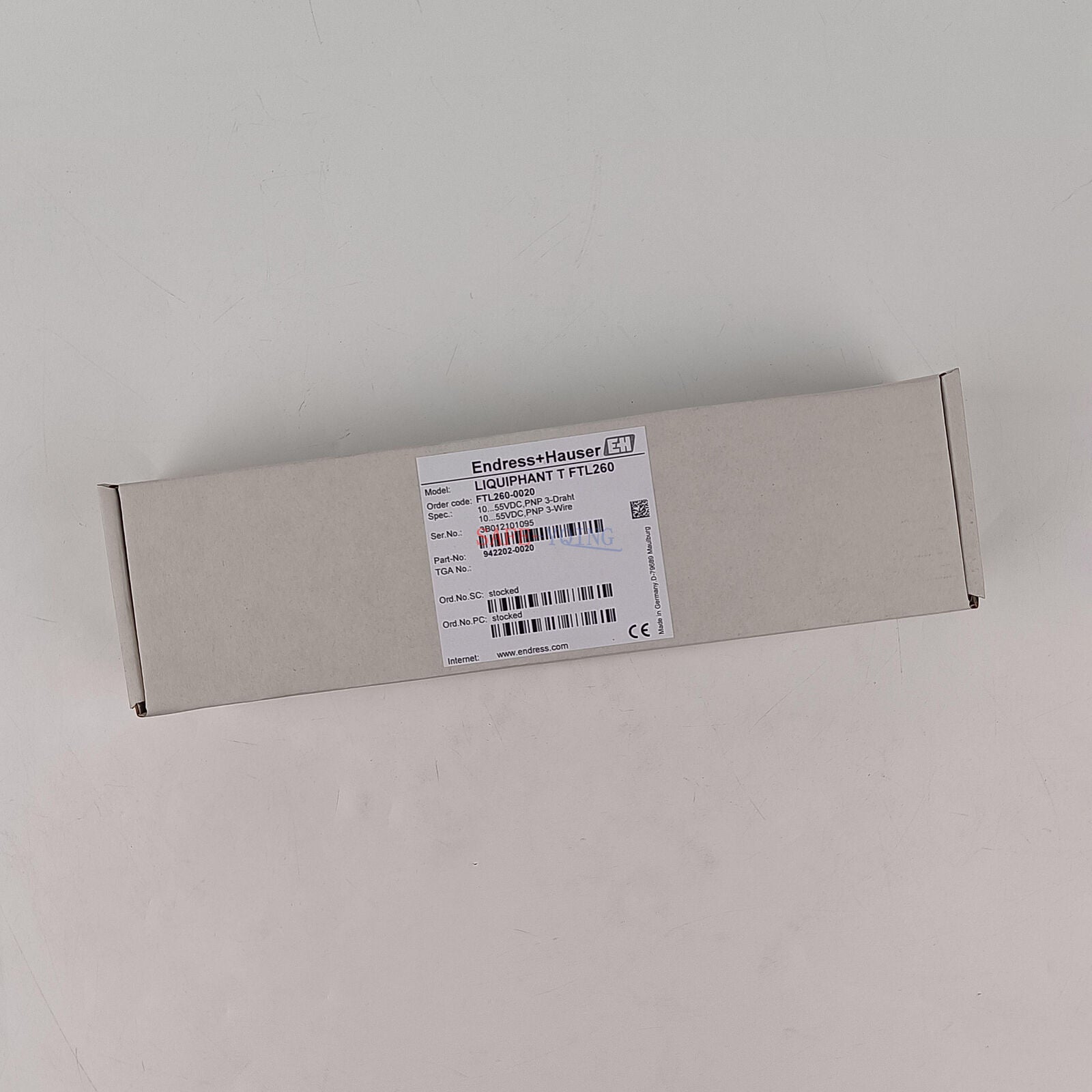 new ONE E+H FTL260-0020 Endress+Hauser FTL260-0020 Sensor - ENDRESS+HAUSER