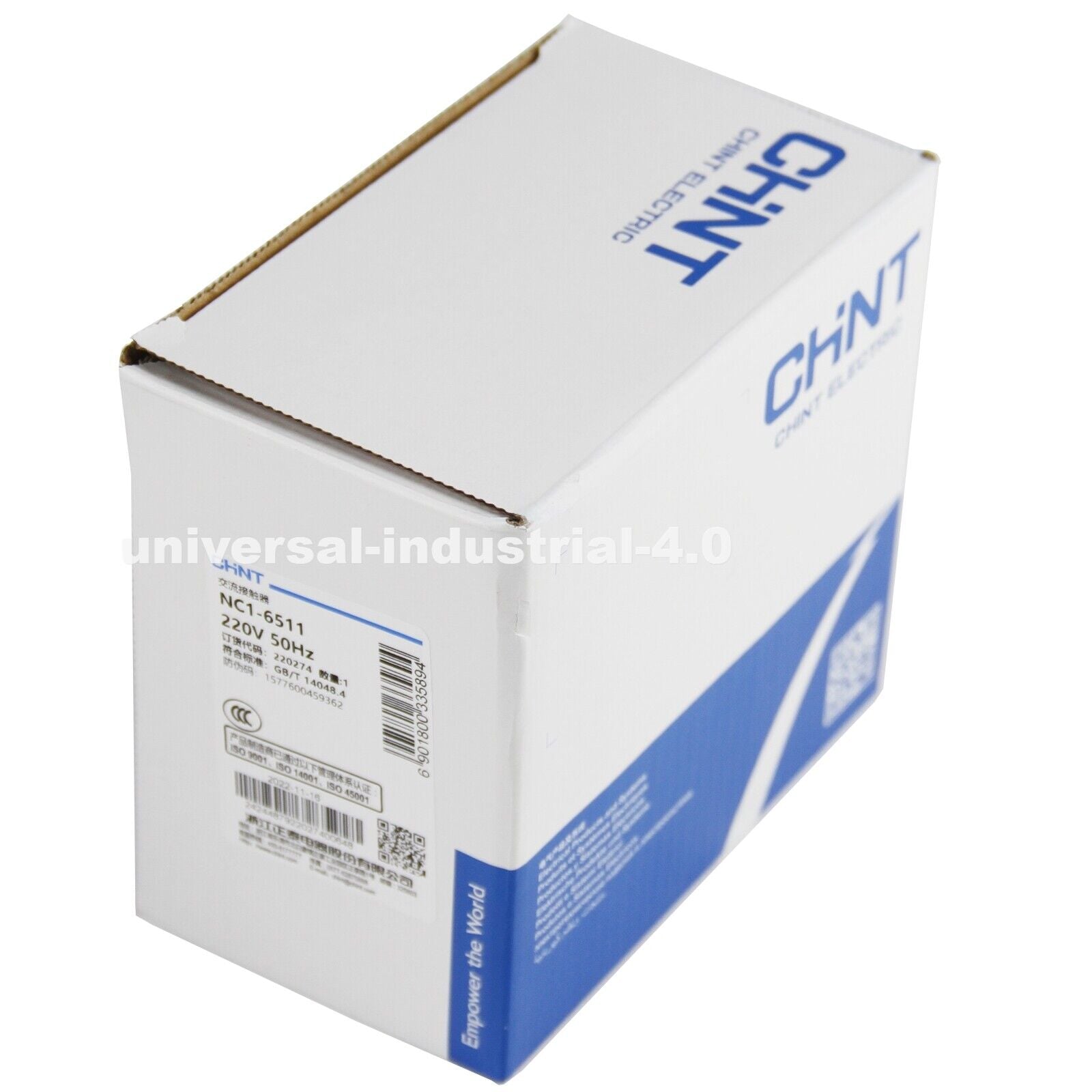 CHNT NC1-6511 220V AC Contactor - CHNT