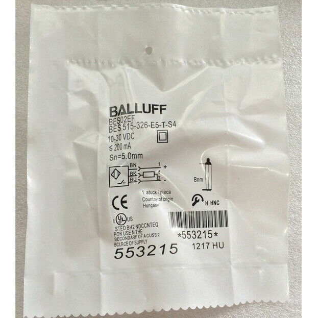Proximity Switch SHIP - 515-326-E5-T-S4 Proximity Switch with Ship - BALLUFF