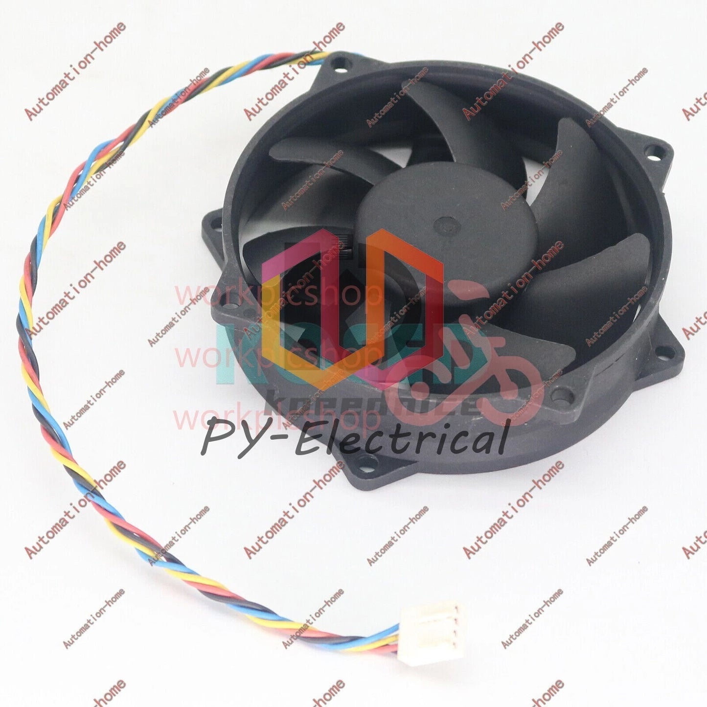 Sunon KDE1209PTVX 12V 7.0W 4Pin 90/80mm x25mm CPU Round Cooling Fan#XR