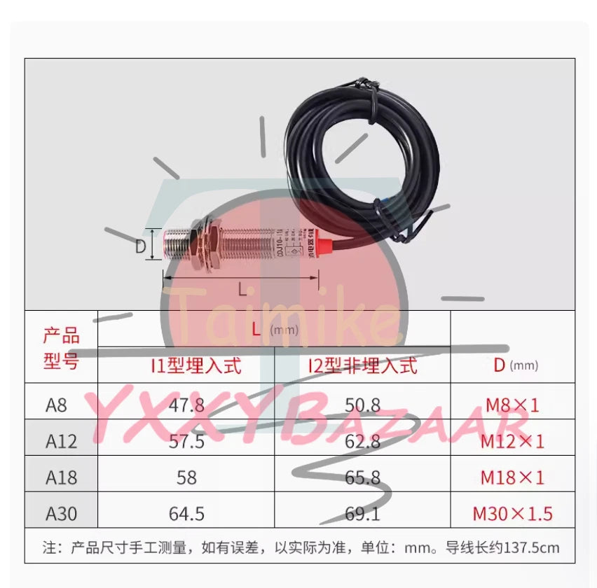 1PC DELIXI Proximity switch sensor CDJ10-I2A18AN #LL