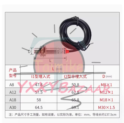 1PC DELIXI Proximity switch sensor CDJ10-I2A18AN #LL