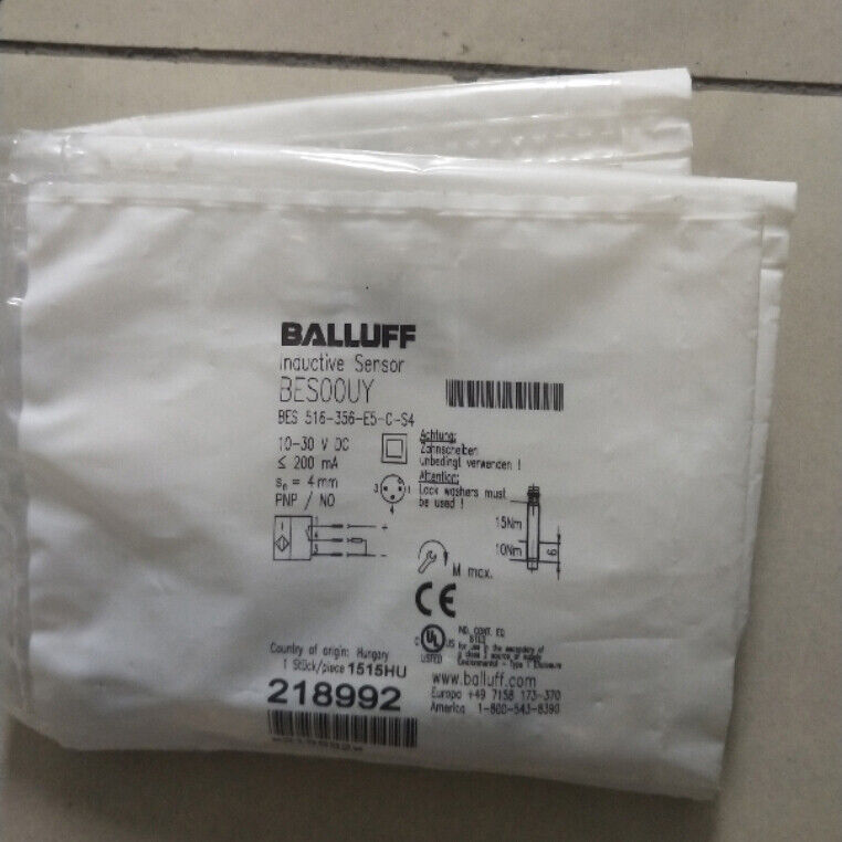 new 1PC  Balluff BES 516-356-E5-C-S4 Proximity Switch SPOT STOCKS Balluff