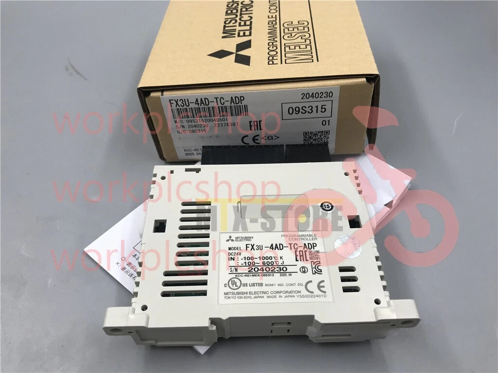 1pcs Mitsubishi FX3U-4AD-TC-ADP FX3U4ADTCADP