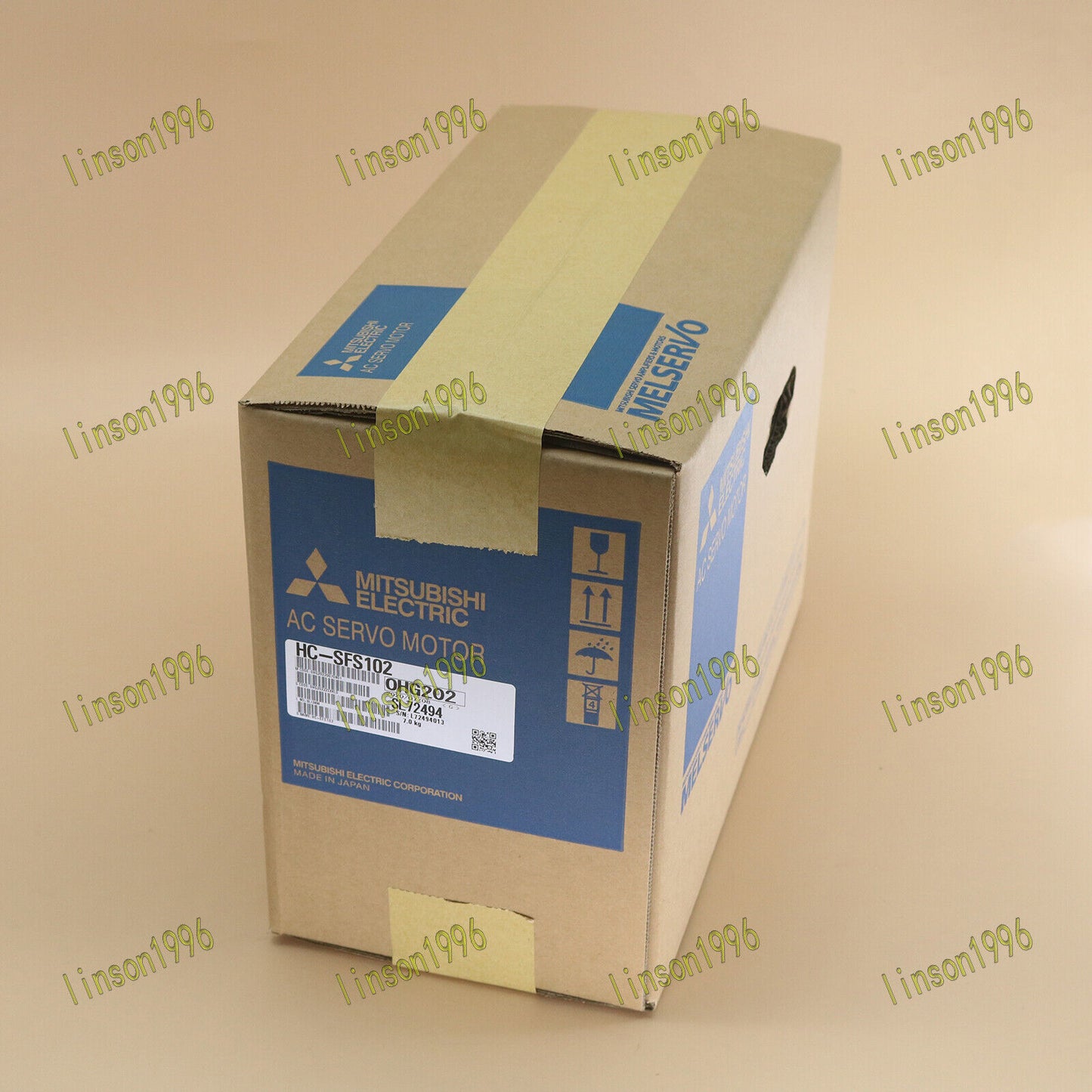 New Mitsubishi HCSFS102 Servo Motor in Box - One-Year Warranty - MITSUBISHI