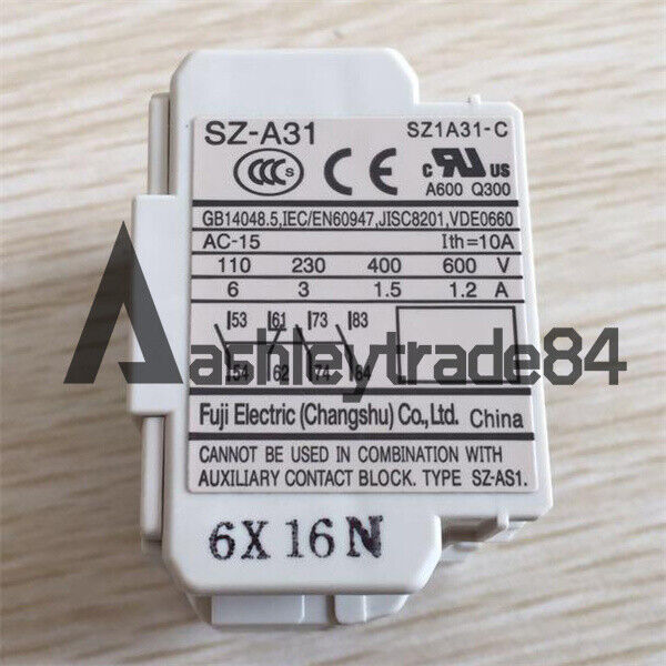 new 1PCS   SZ-A31 Fuji Electric Auxilliary Contact