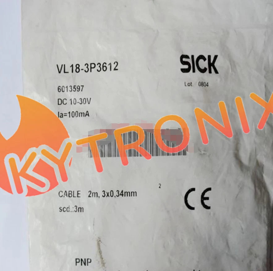 1PC SICK Photoelectric Switch VL18-3P3612 free shipping