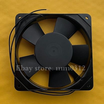 New Huitong HTA120D220-25 Cooling Fan 220V-240V 50/60Hz 120x25mm 2-Wire - HUITONG