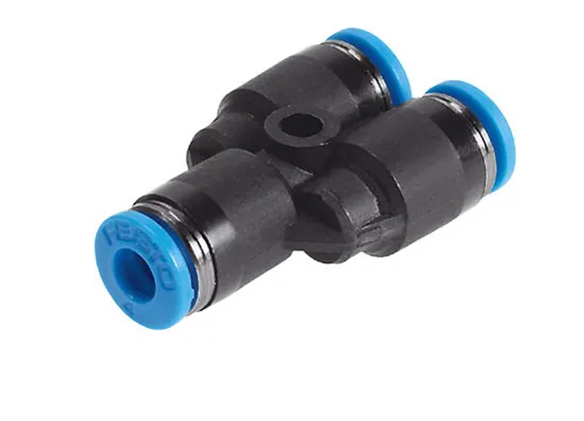 10-Piece Set of Festo QSY-12 153152 Push-In Y-Connector for industrial automation applications - FESTO