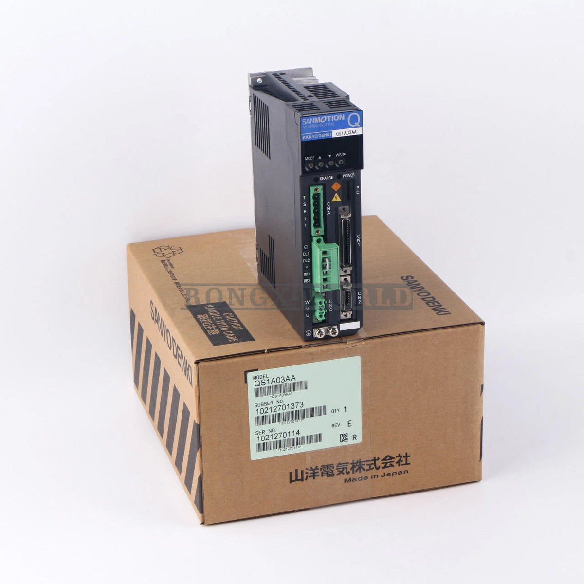 ONE SANYO DENKI QS1A03AA Servo Drive