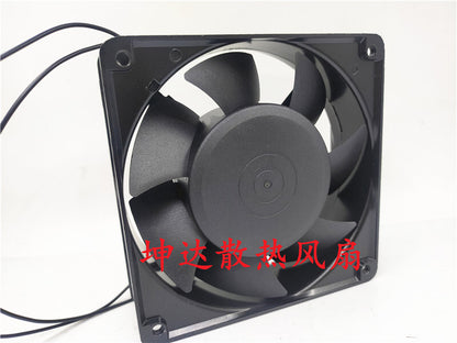 AS12038HA2BL AC220V/240V 0.15A 12038 Double bearing metal frame fan